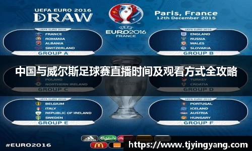 中国与威尔斯足球赛直播时间及观看方式全攻略